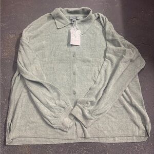 Barefoot Dreams Button Down Shirt